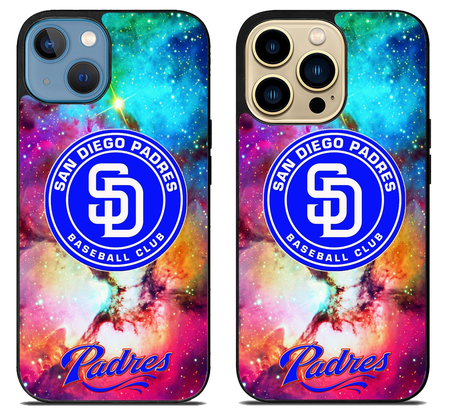 San Diego Padres Galaxy iPhone 14 | 14 Plus | 14 Pro | 14 Pro Max Case