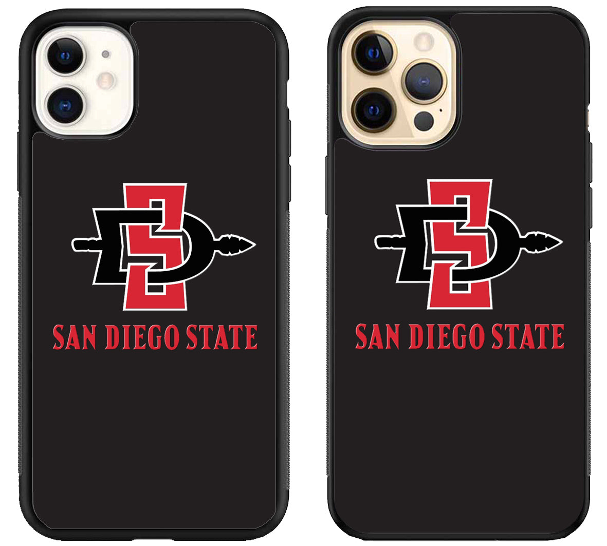 San Diego State Aztecs Logo iPhone 12 | 12 Mini | 12 Pro | 12 Pro Max Case