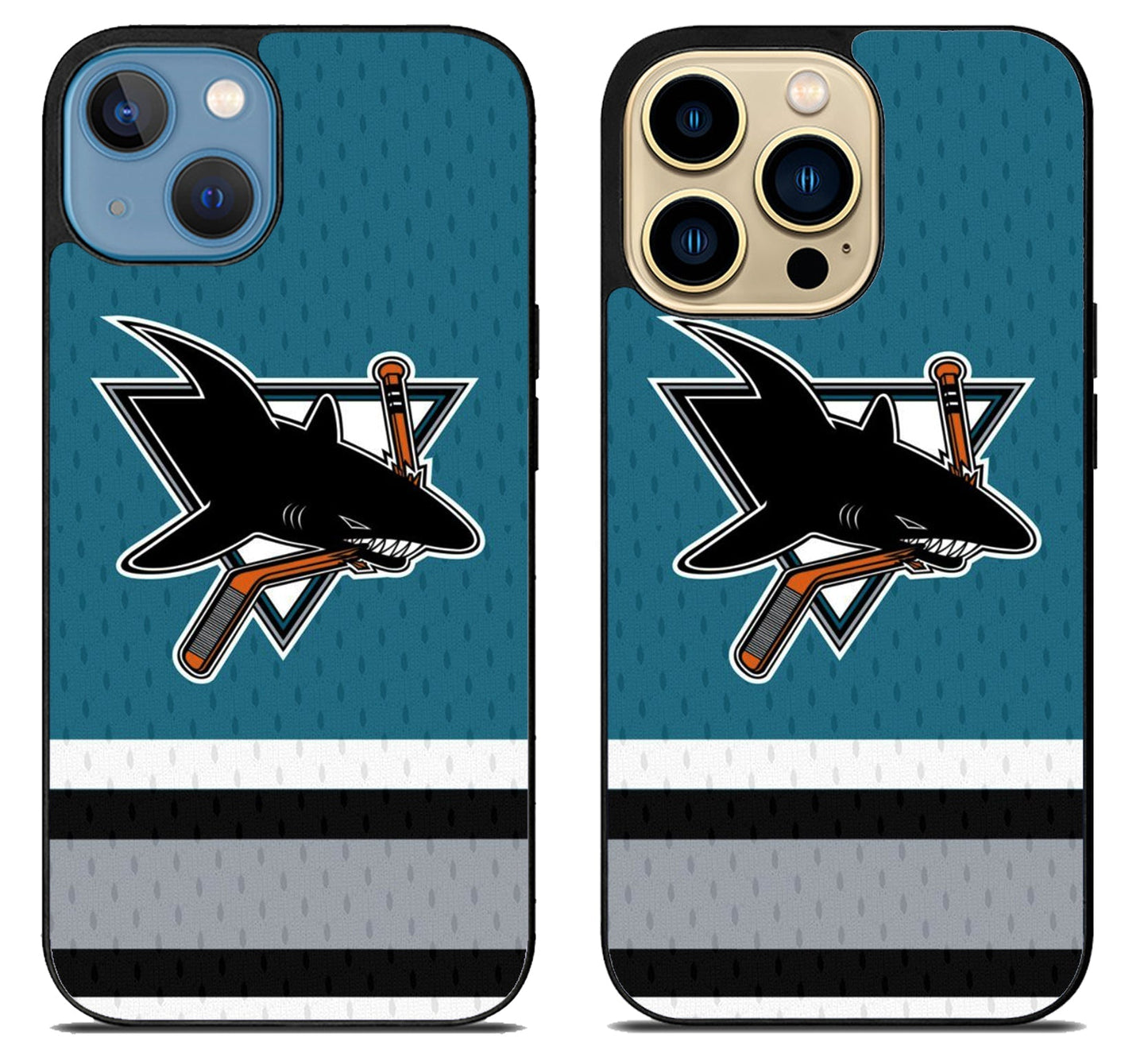 San Jose Sharks Stripe iPhone 14 | 14 Plus | 14 Pro | 14 Pro Max Case