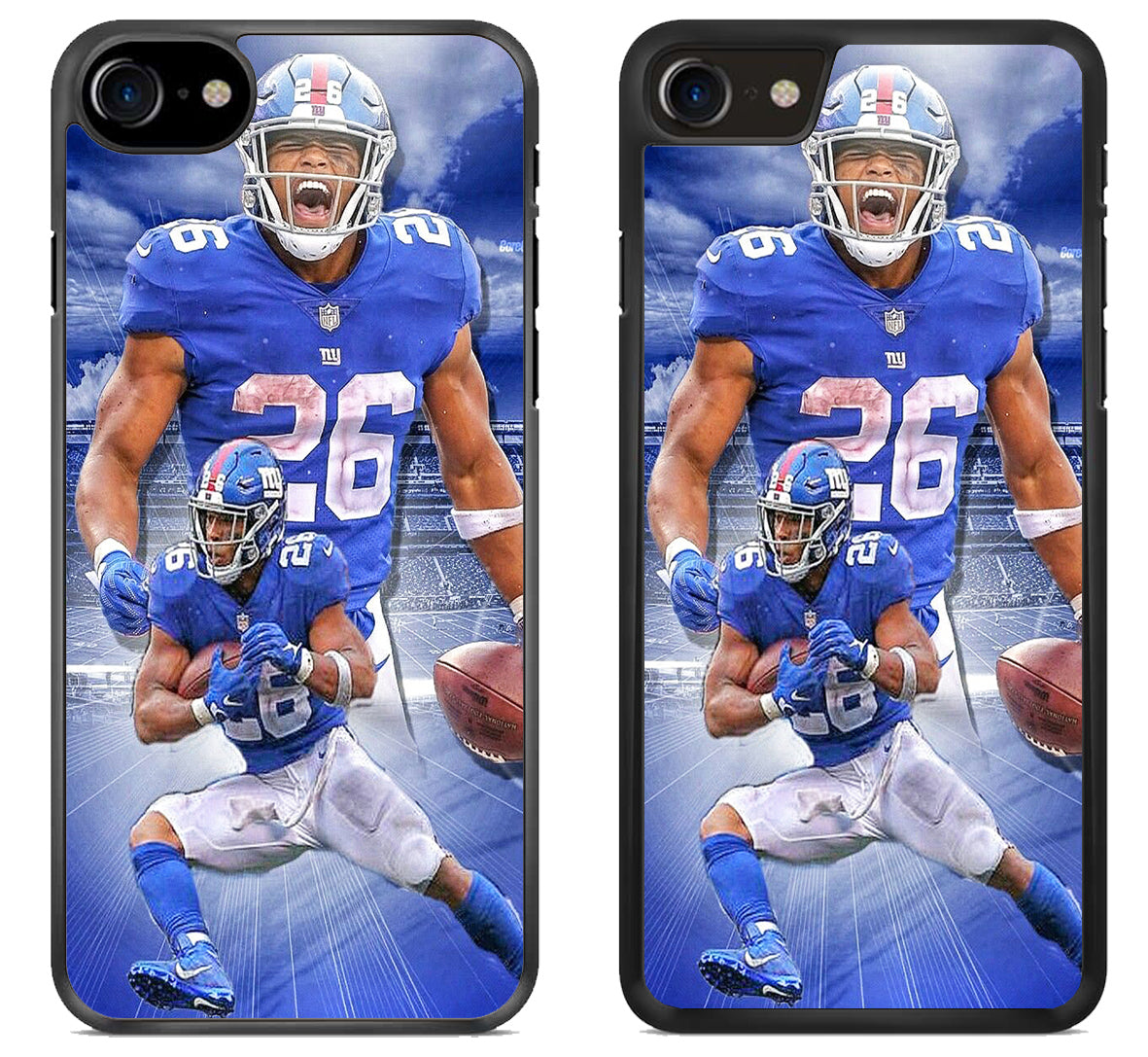 Saquon Barkley New York Giants Style iPhone SE 2020 | iPhone SE 2022 Case