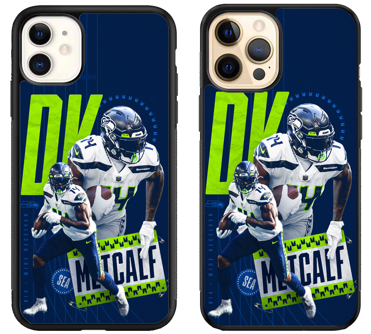 Seattle Seahawks DK Metcal Sign iPhone 12 | 12 Mini | 12 Pro | 12 Pro Max Case