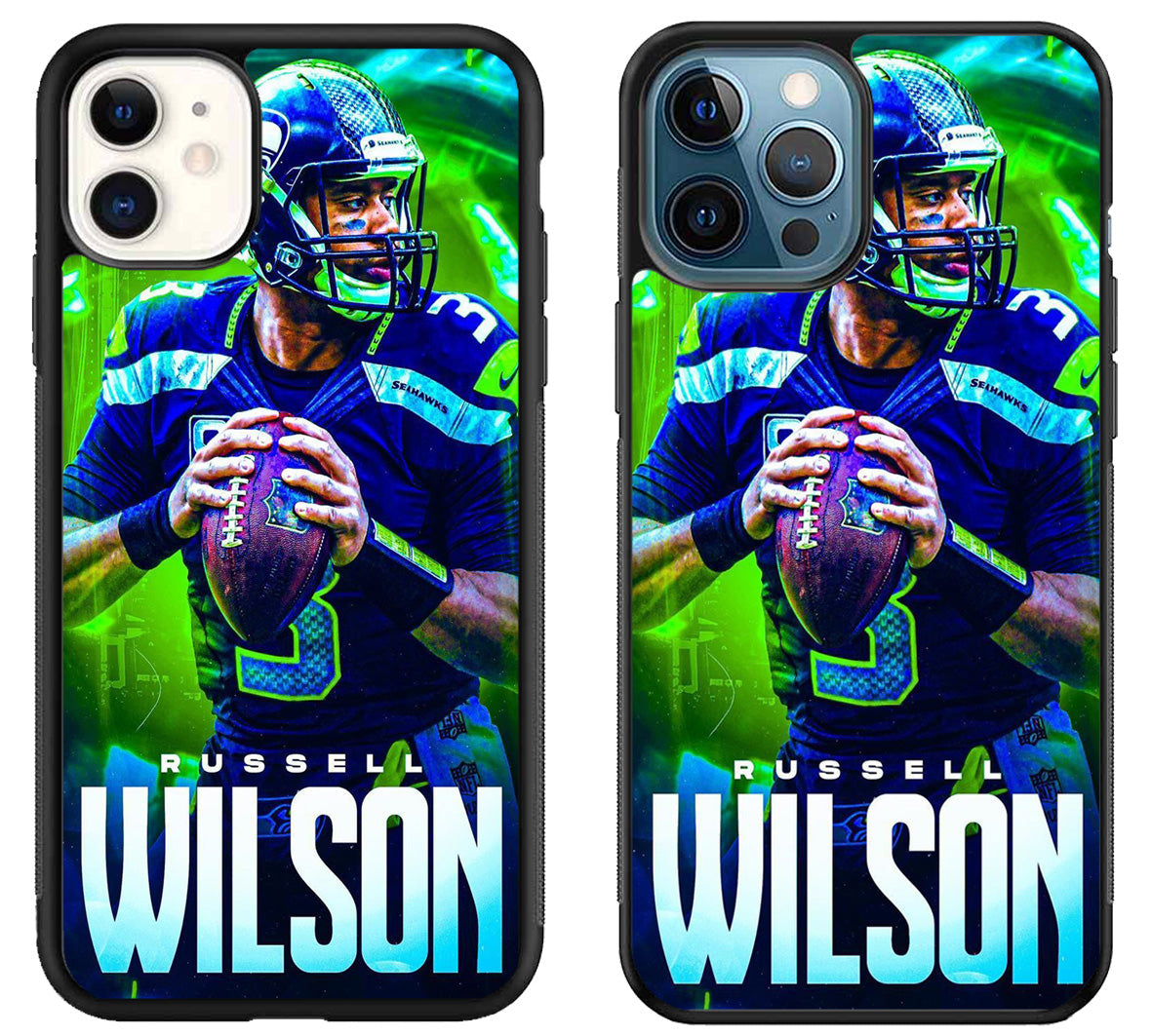 Seattle Seahawks Russell Wilson iPhone 11 | 11 Pro | 11 Pro Max Case