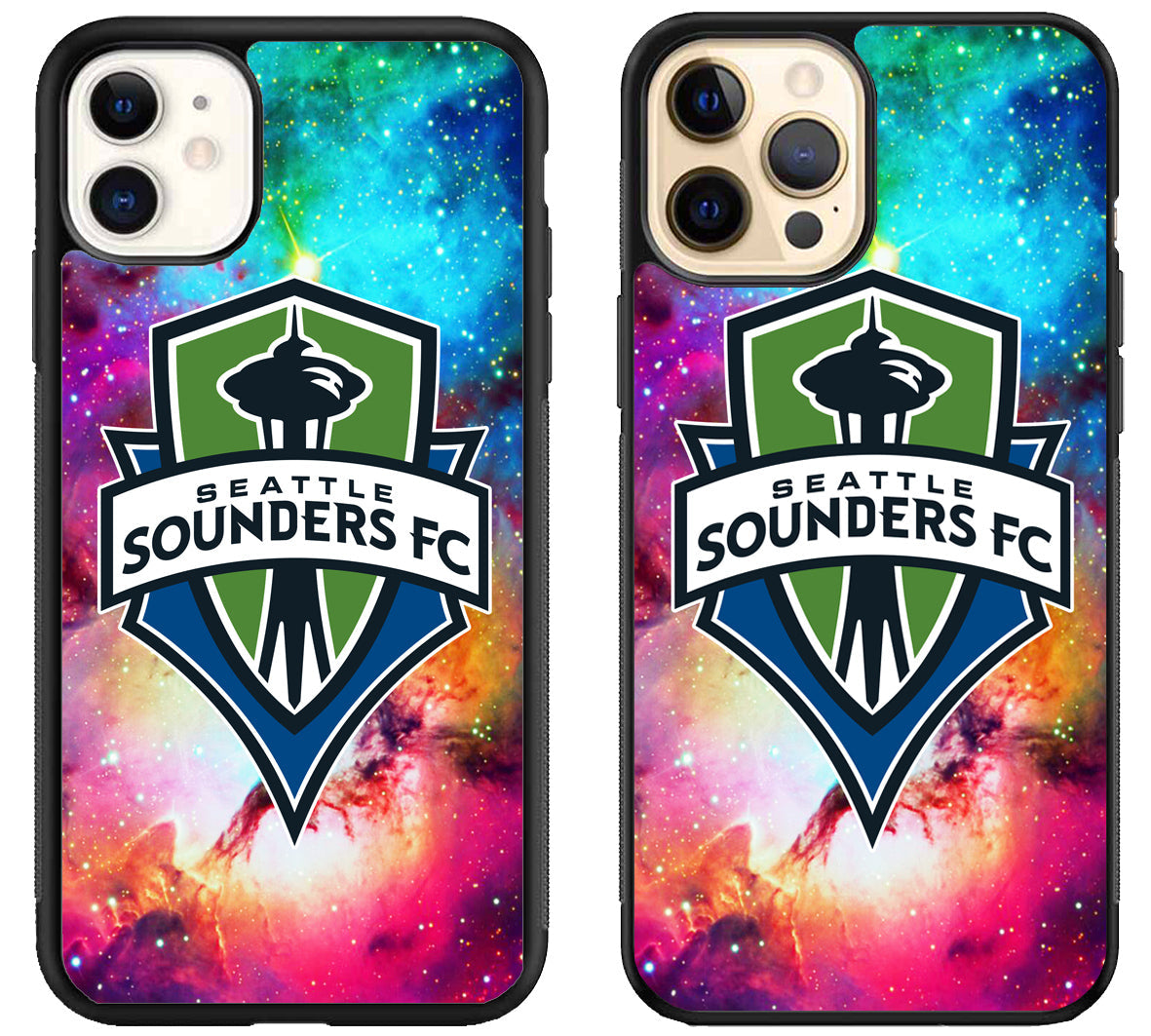 Seattle Sounders Galaxy iPhone 12 | 12 Mini | 12 Pro | 12 Pro Max Case