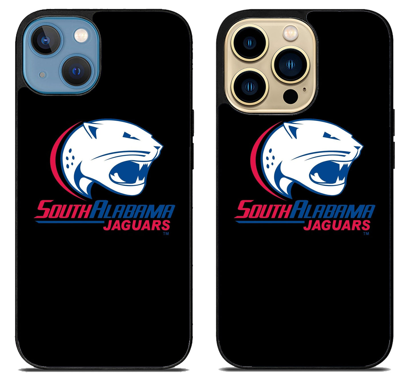 South Alabama Jaguar Logo iPhone 14 | 14 Plus | 14 Pro | 14 Pro Max Case