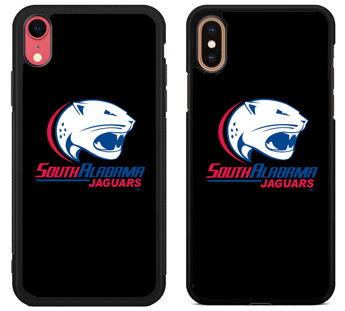 South Alabama Jaguar Logo iPhone X | Xs | Xr | Xs Max Case