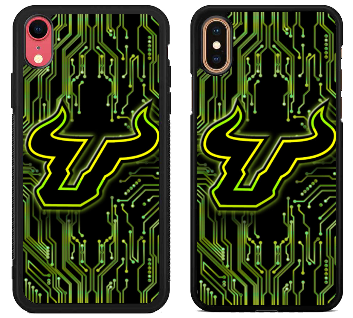 South Florida Bull Background iPhone X | Xs | Xr | Xs Max Case