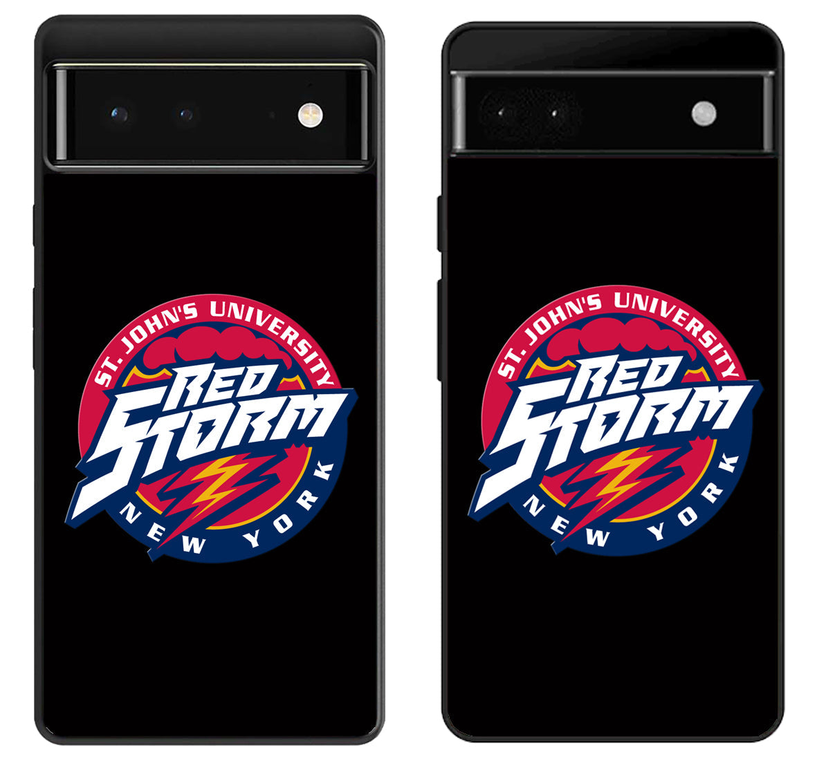 St John's Red Storm Black Google Pixel 6 | 6A | 6 Pro Case