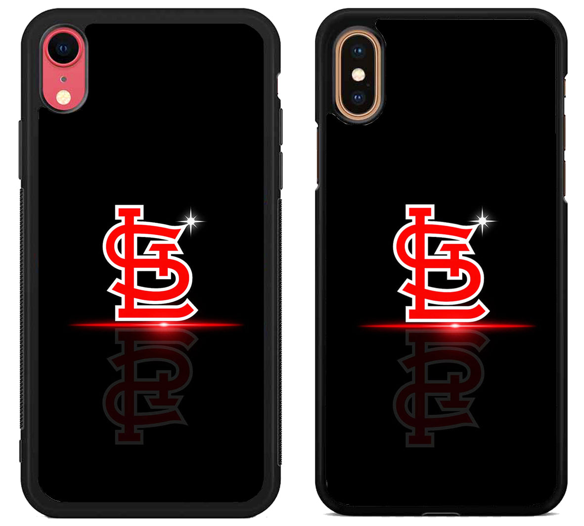 St Louis Cardinals Black iPhone X | Xs | Xr | Xs Max Case