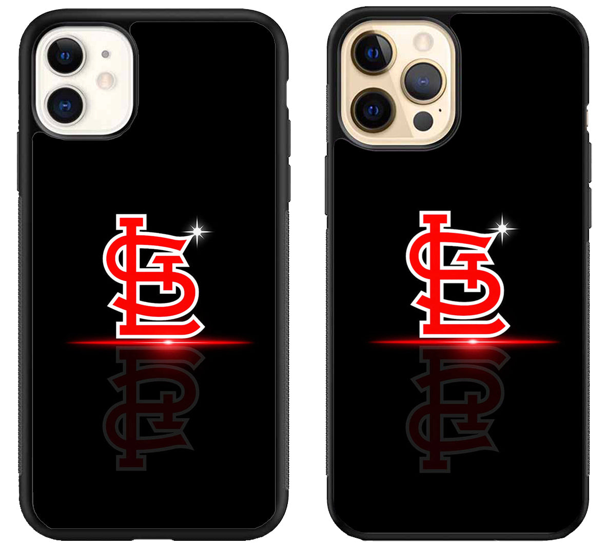 St Louis Cardinals Logo Minimalist iPhone 12 | 12 Mini | 12 Pro | 12 Pro Max Case
