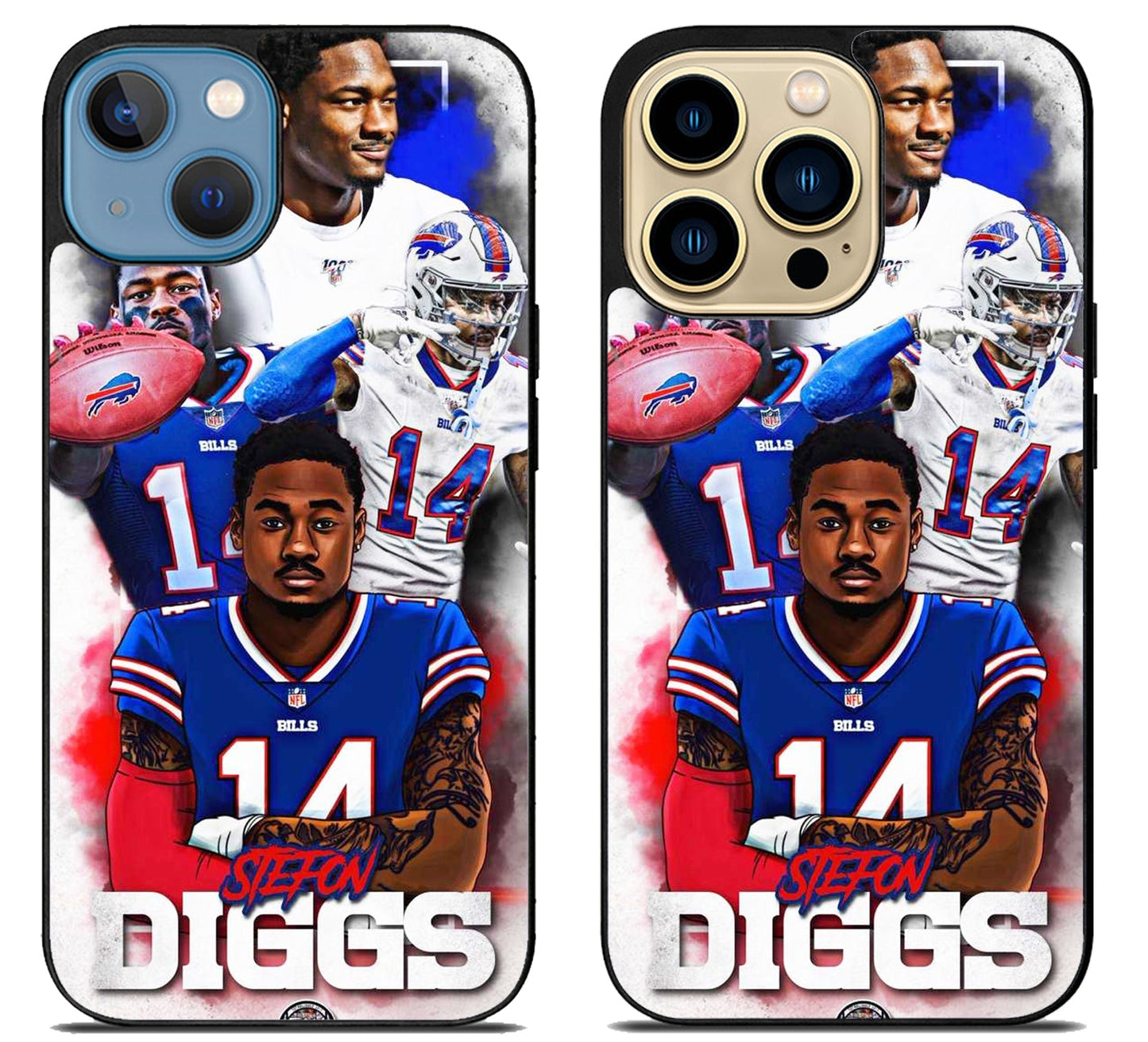 Stefon Diggs Collage iPhone 14 | 14 Plus | 14 Pro | 14 Pro Max Case
