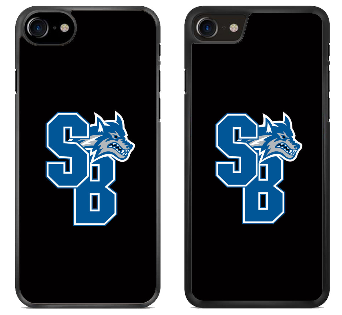 Stony Brook Seawolves Black iPhone SE 2020 | iPhone SE 2022 Case