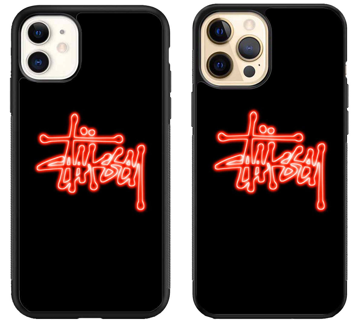 Stussy Color Red Light iPhone 12 | 12 Mini | 12 Pro | 12 Pro Max Case