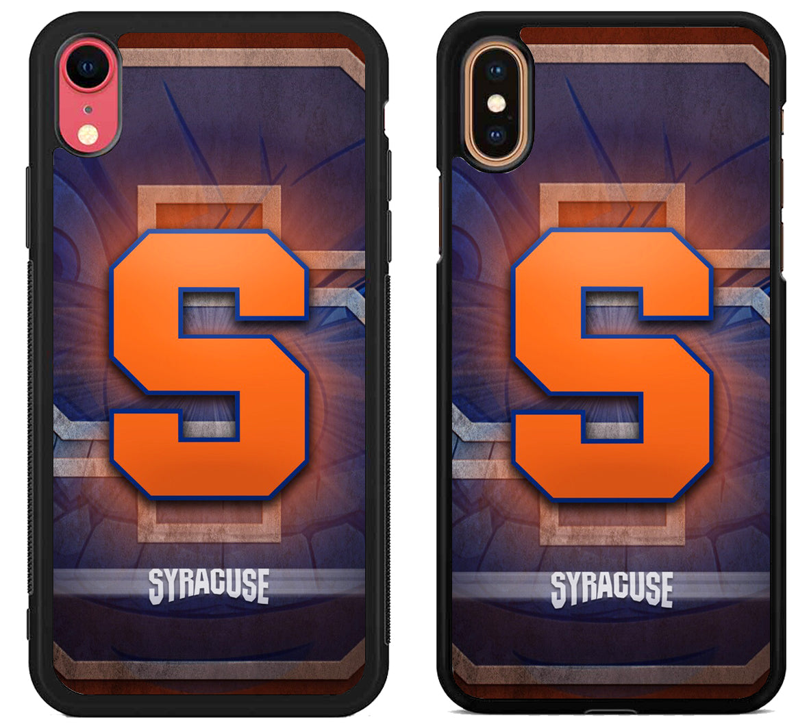Syracuse Orange Background iPhone X | Xs | Xr | Xs Max Case