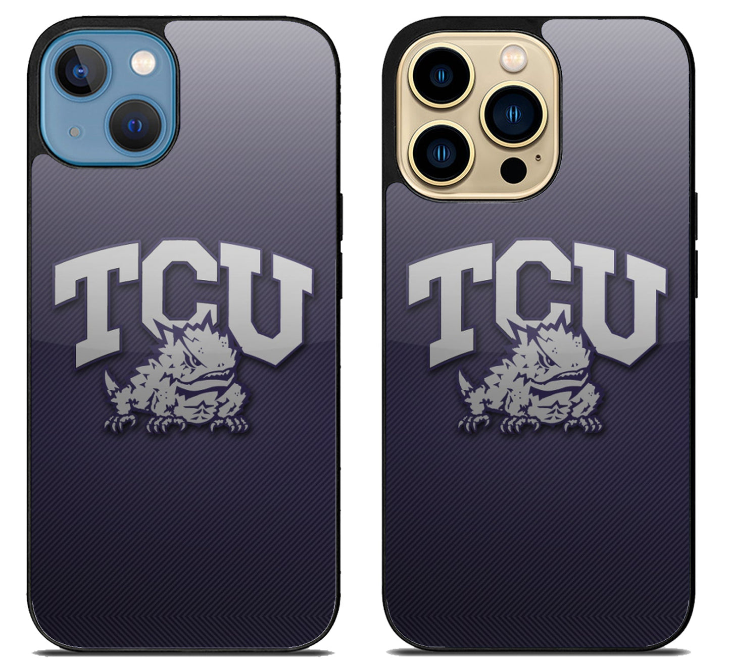 TCU Horned Frogs Carbon iPhone 14 | 14 Plus | 14 Pro | 14 Pro Max Case