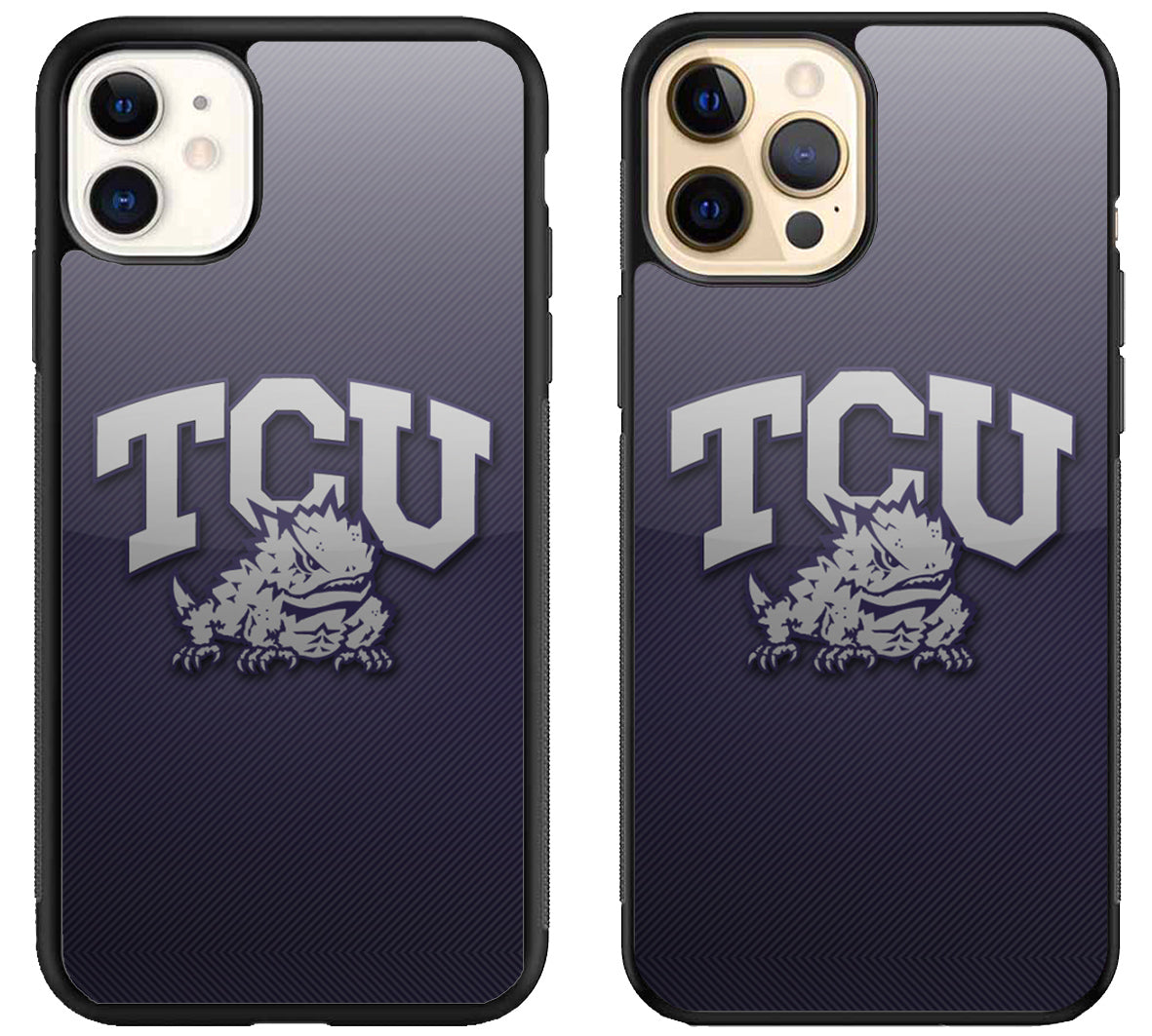 TCU Horned Frogs Carbon iPhone 12 | 12 Mini | 12 Pro | 12 Pro Max Case