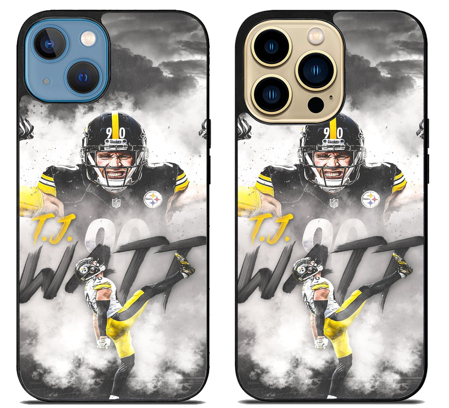TJ Watt Pittsburgh Steelers Cool iPhone 14 | 14 Plus | 14 Pro | 14 Pro Max Case
