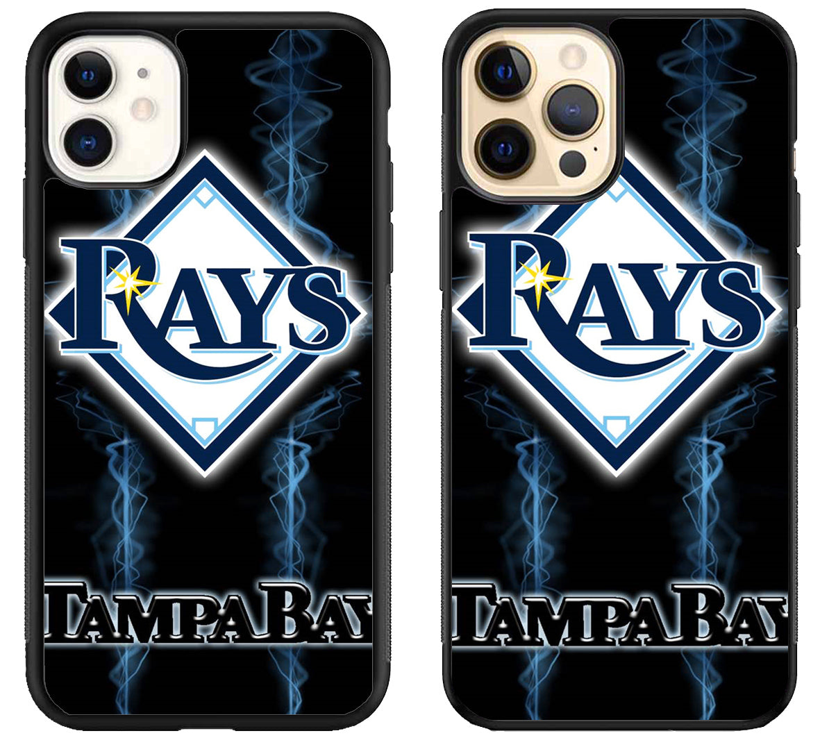 Tampa Bay Rays Light iPhone 12 | 12 Mini | 12 Pro | 12 Pro Max Case
