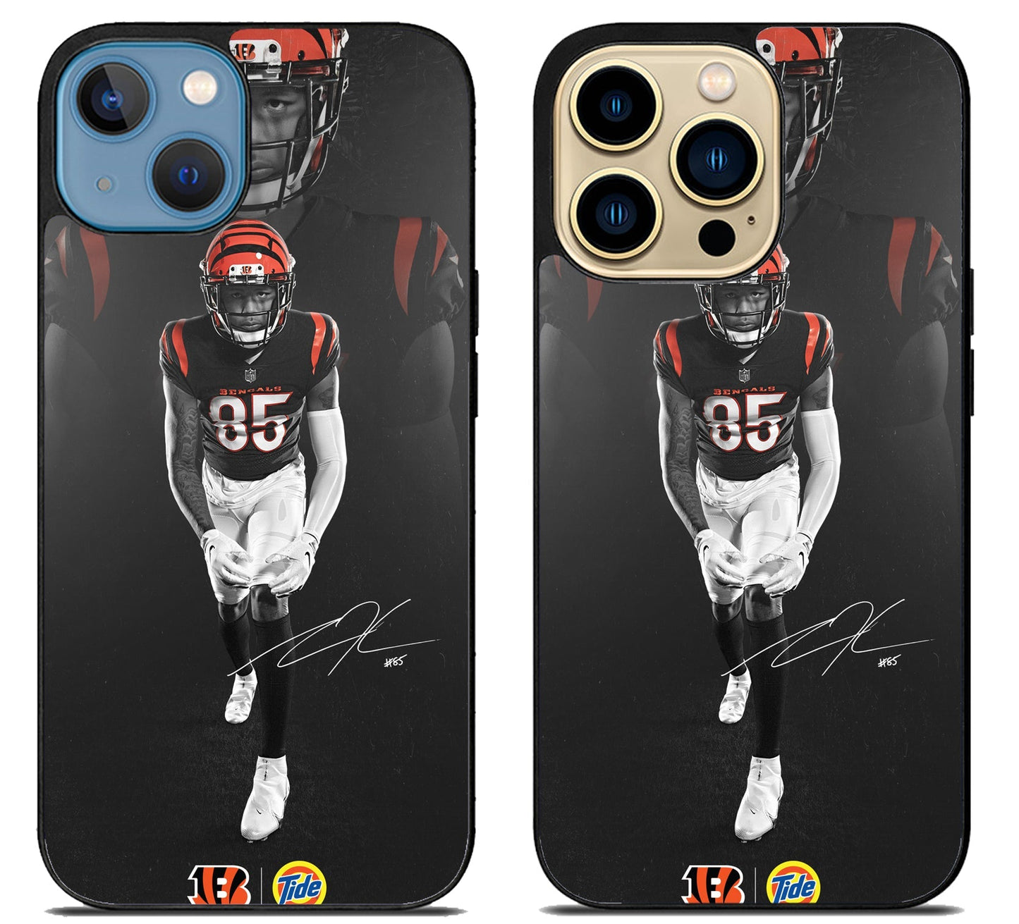 Tee Higgins Cincinnati Bengals iPhone 14 | 14 Plus | 14 Pro | 14 Pro Max Case