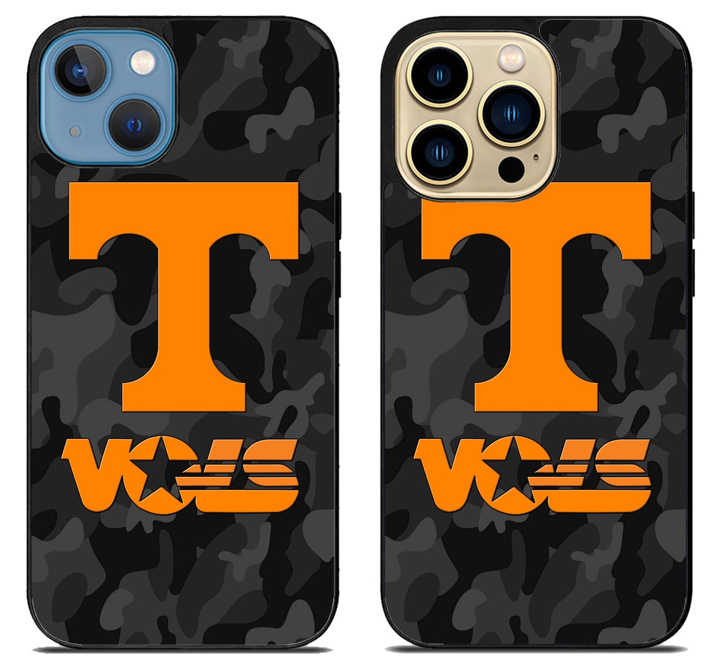 Tennessee Volunteers Black Camo iPhone 14 | 14 Plus | 14 Pro | 14 Pro Max Case