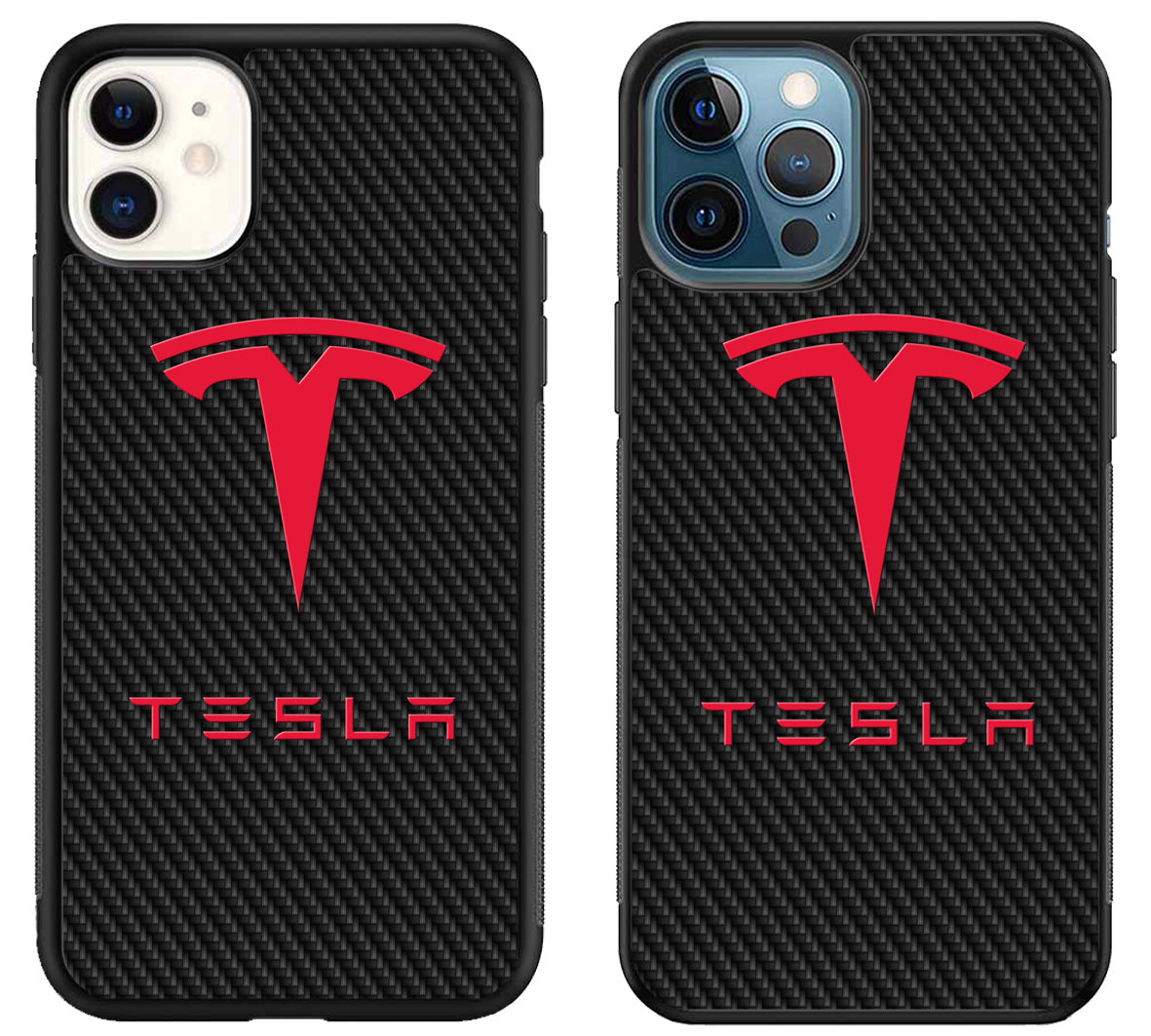Tesla Black Carbon iPhone 11 | 11 Pro | 11 Pro Max Case