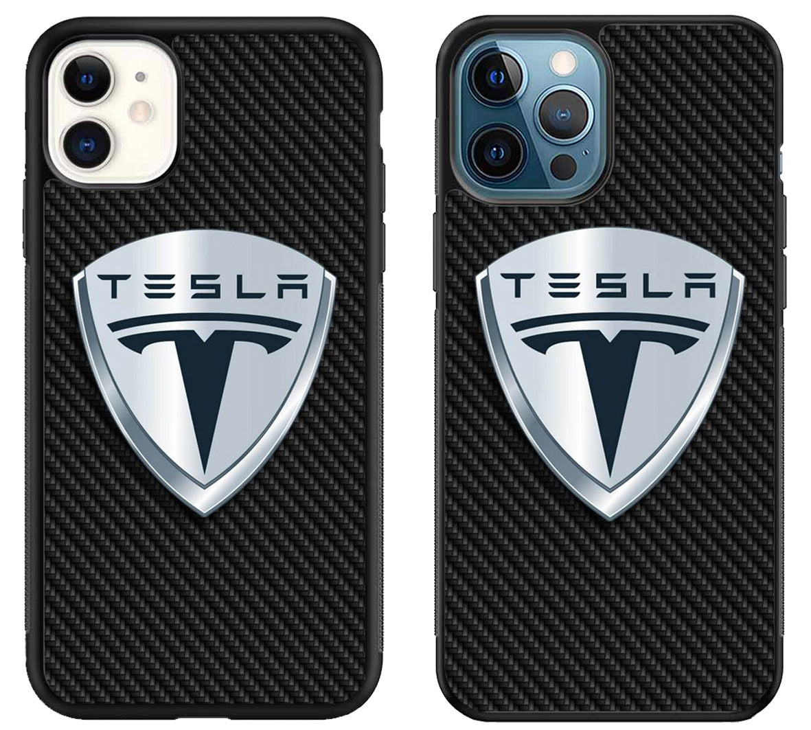Tesla Logo Carbon iPhone 11 | 11 Pro | 11 Pro Max Case