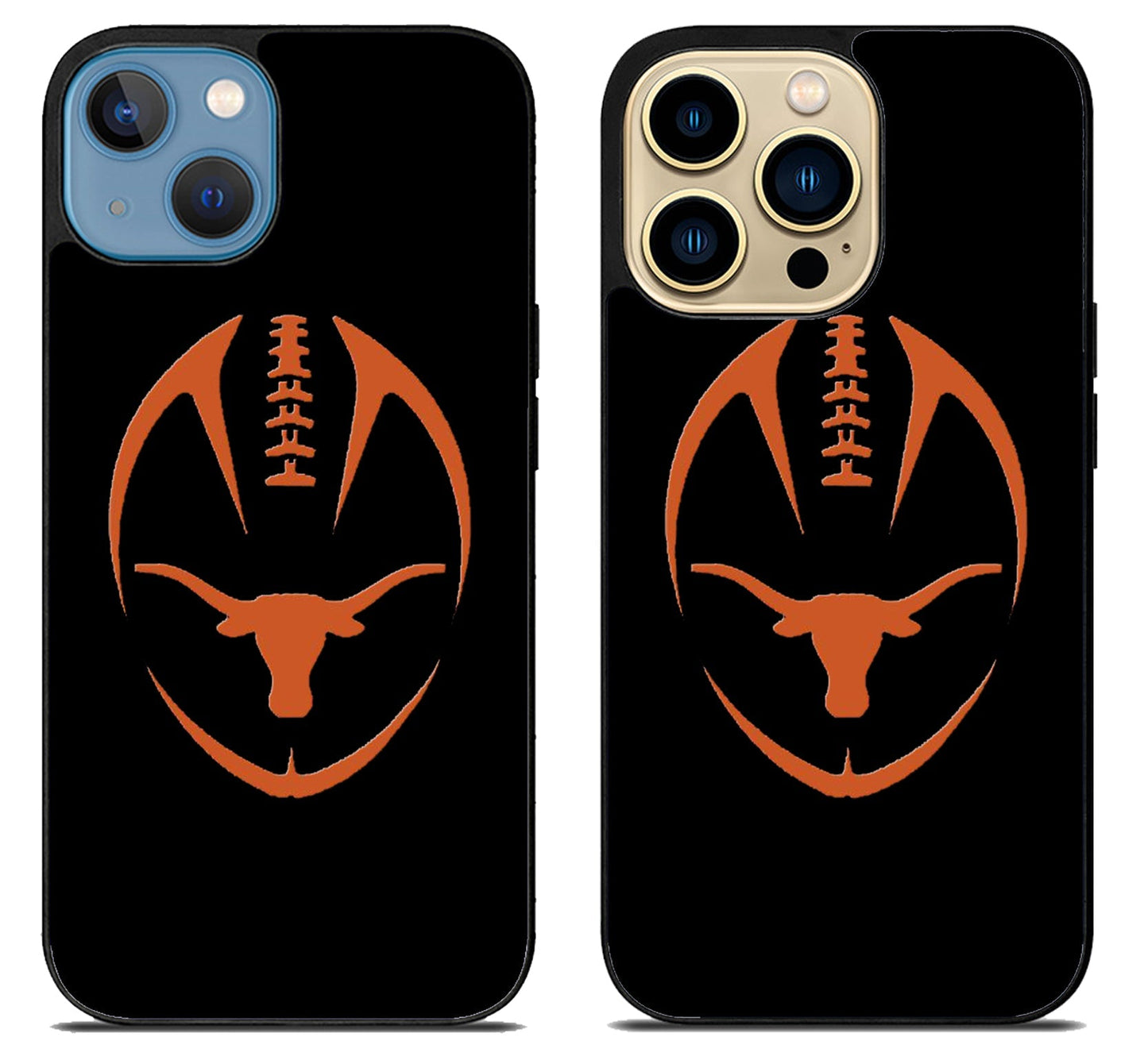 Texas Longhorns Black iPhone 14 | 14 Plus | 14 Pro | 14 Pro Max Case