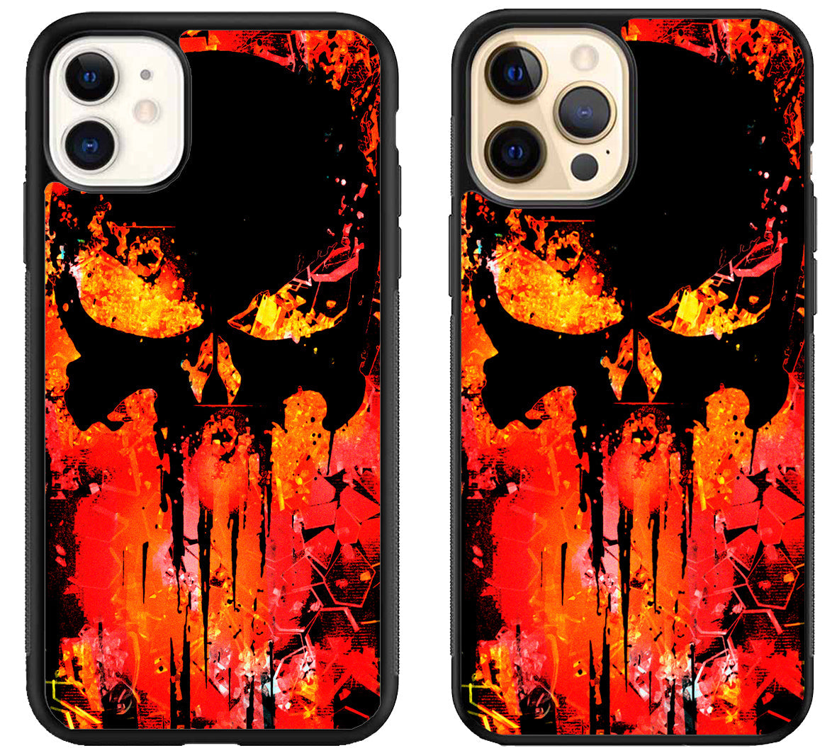 The Punisher Burn iPhone 12 | 12 Mini | 12 Pro | 12 Pro Max Case