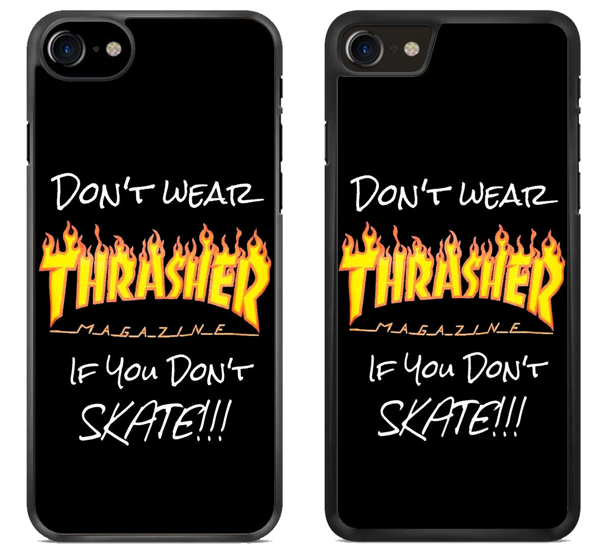 Thrasher Black iPhone SE 2020 | iPhone SE 2022 Case