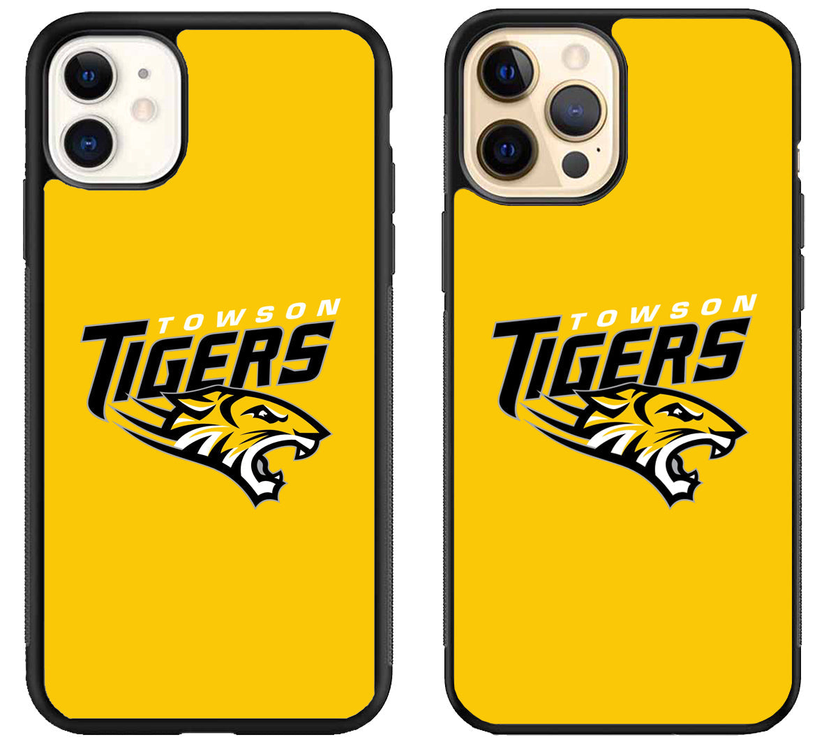 Towson Tigers Logo iPhone 12 | 12 Mini | 12 Pro | 12 Pro Max Case