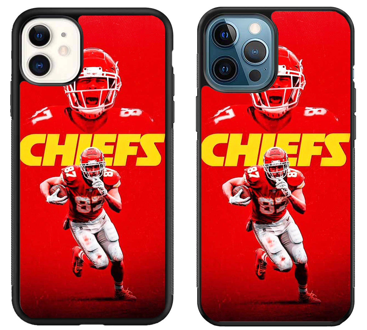 Travis kelce Kc Chiefs Background iPhone 11 | 11 Pro | 11 Pro Max Case