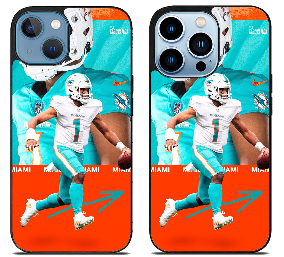Tua Tagovailoa Miami Dolphins iPhone 13 | 13 Mini | 13 Pro | 13 Pro Max Case