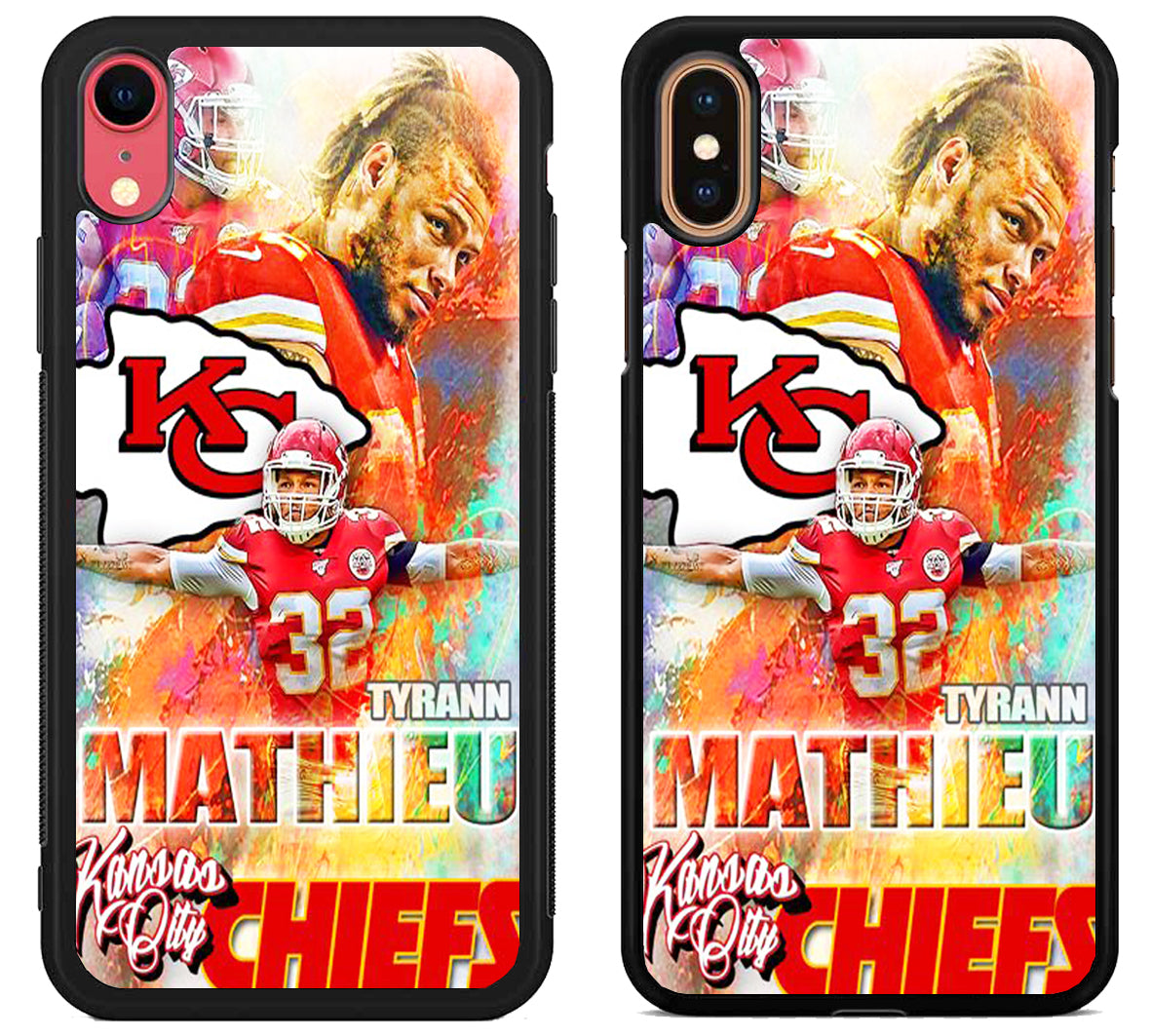 Tyrann Mathieu Chiefs iPhone X | Xs | Xr | Xs Max Case