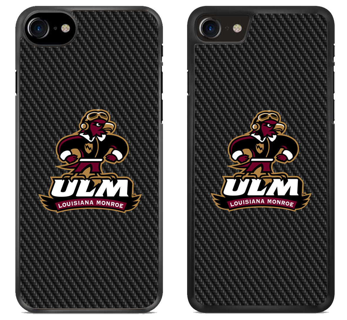 ULM Louisiana Monroe Warhawks Carbon iPhone SE 2020 | iPhone SE 2022 Case