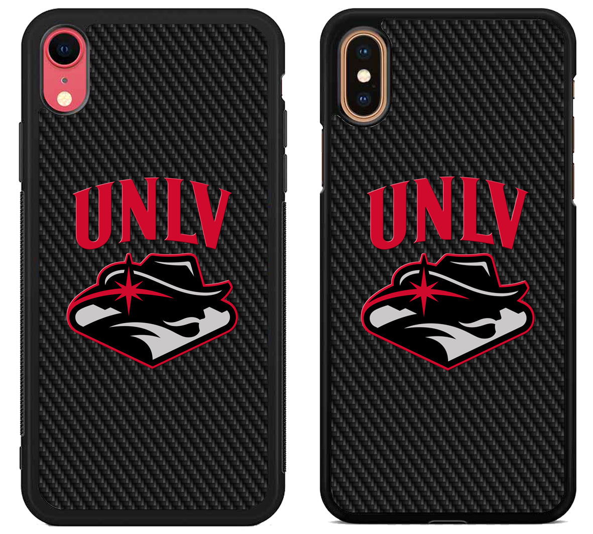 UNLV Rebels Carbon iPhone X | Xs | Xr | Xs Max Case