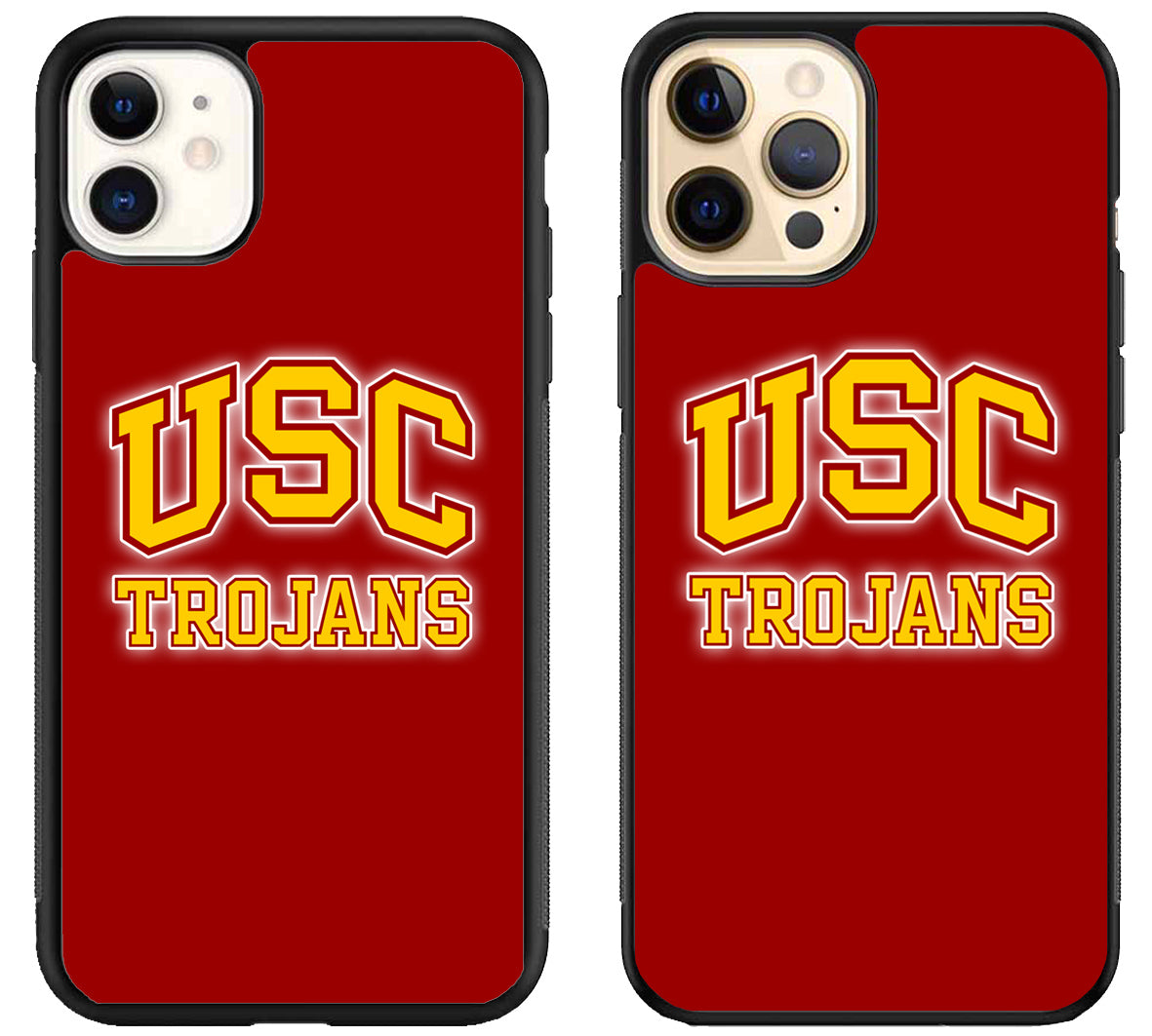 USC Trojans Logo Red iPhone 12 | 12 Mini | 12 Pro | 12 Pro Max Case