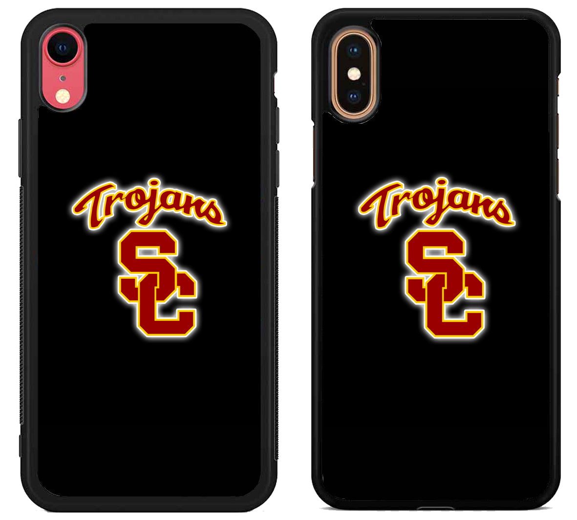 USC Trojans Logo Black iPhone X | Xs | Xr | Xs Max Case