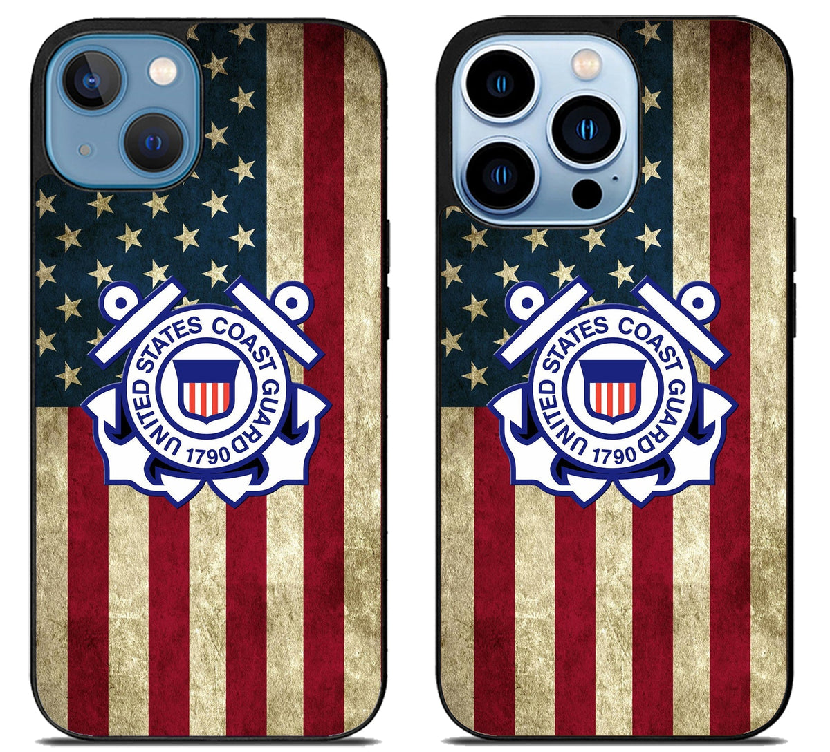 US Coast Guard Flag iPhone 13 | 13 Mini | 13 Pro | 13 Pro Max Case