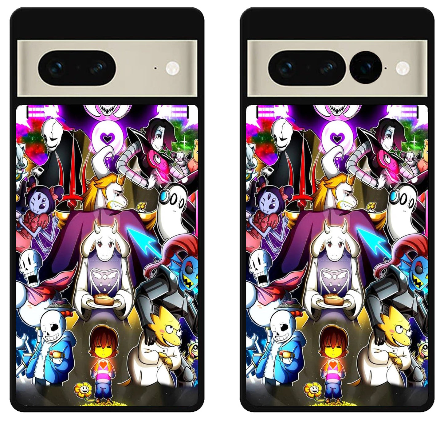 Undertale All Character Google Pixel 7 | 7 Pro Case