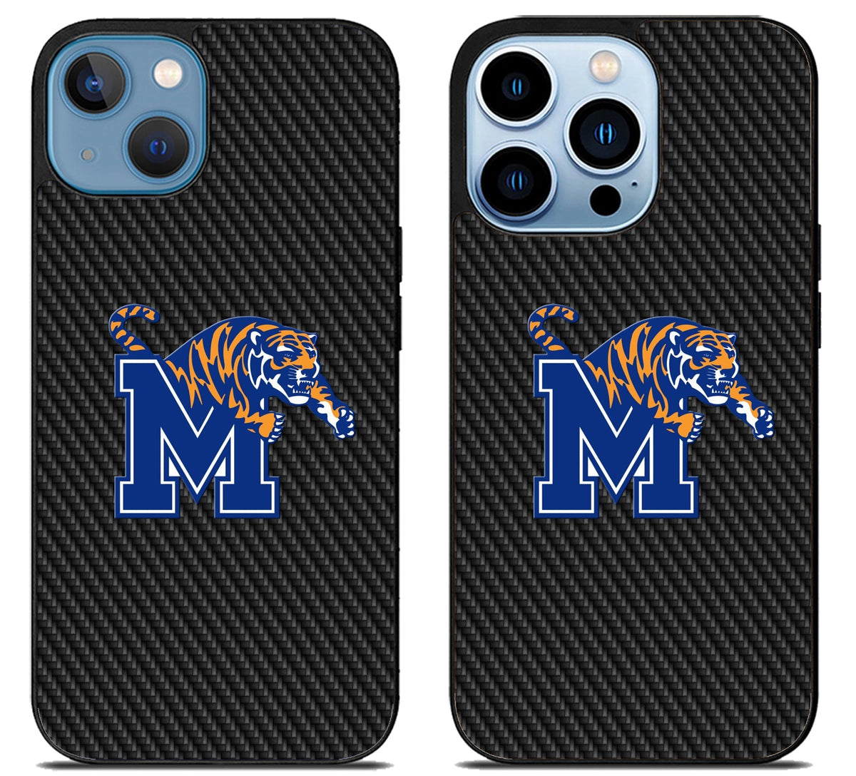 University Memphis Tigers Carbon iPhone 13 | 13 Mini | 13 Pro | 13 Pro Max Case