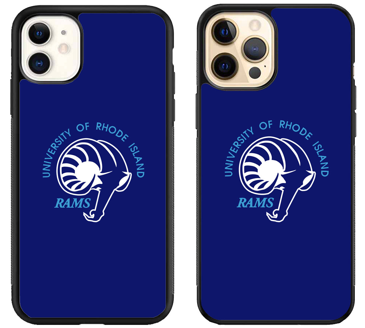 University of Rodhe Island Rams iPhone 12 | 12 Mini | 12 Pro | 12 Pro Max Case