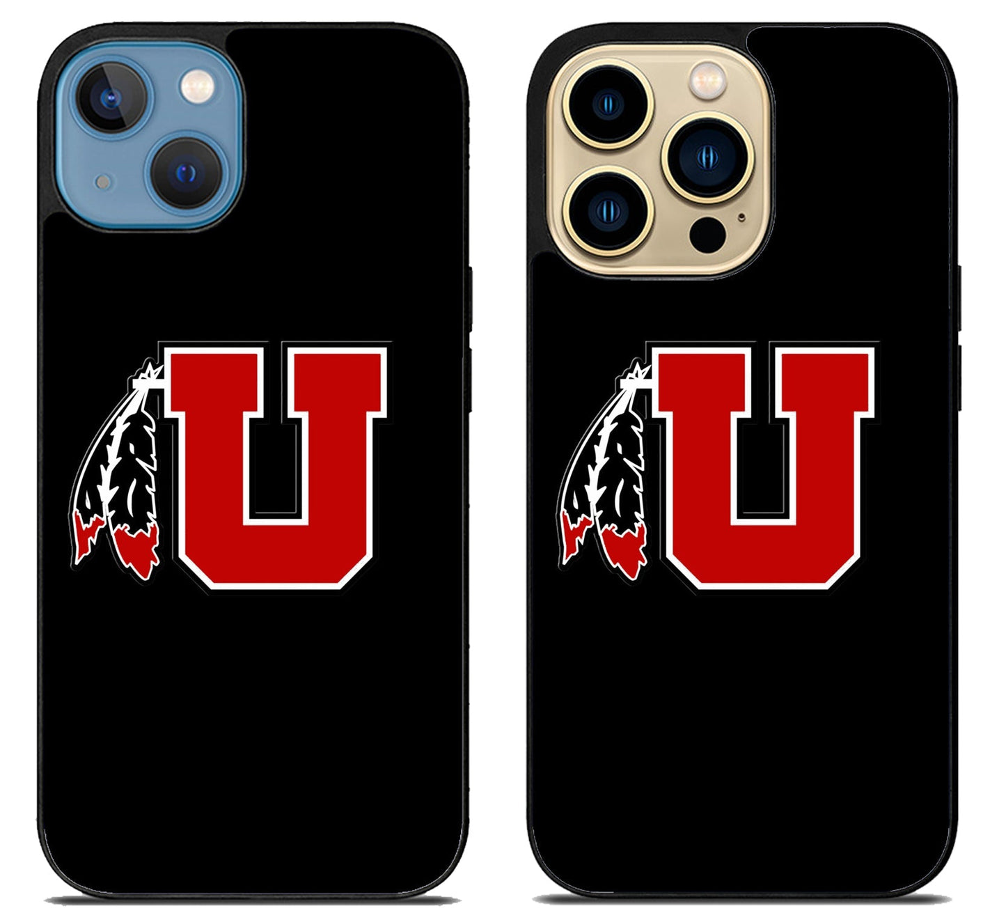 Utah Utes Black iPhone 14 | 14 Plus | 14 Pro | 14 Pro Max Case