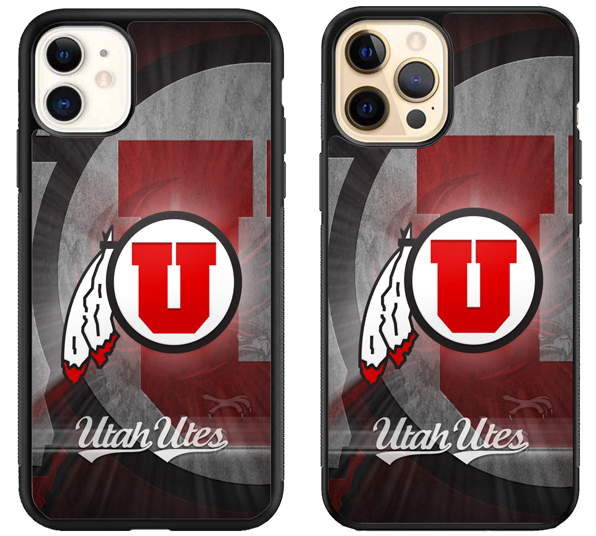 Utah Utes Logo iPhone 12 | 12 Mini | 12 Pro | 12 Pro Max Case