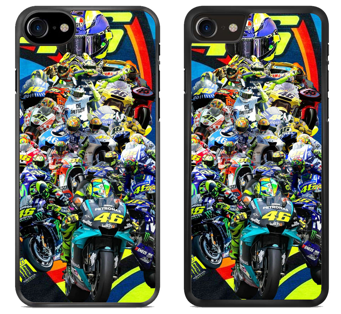 Valentino Rossi Collage iPhone SE 2020 | iPhone SE 2022 Case