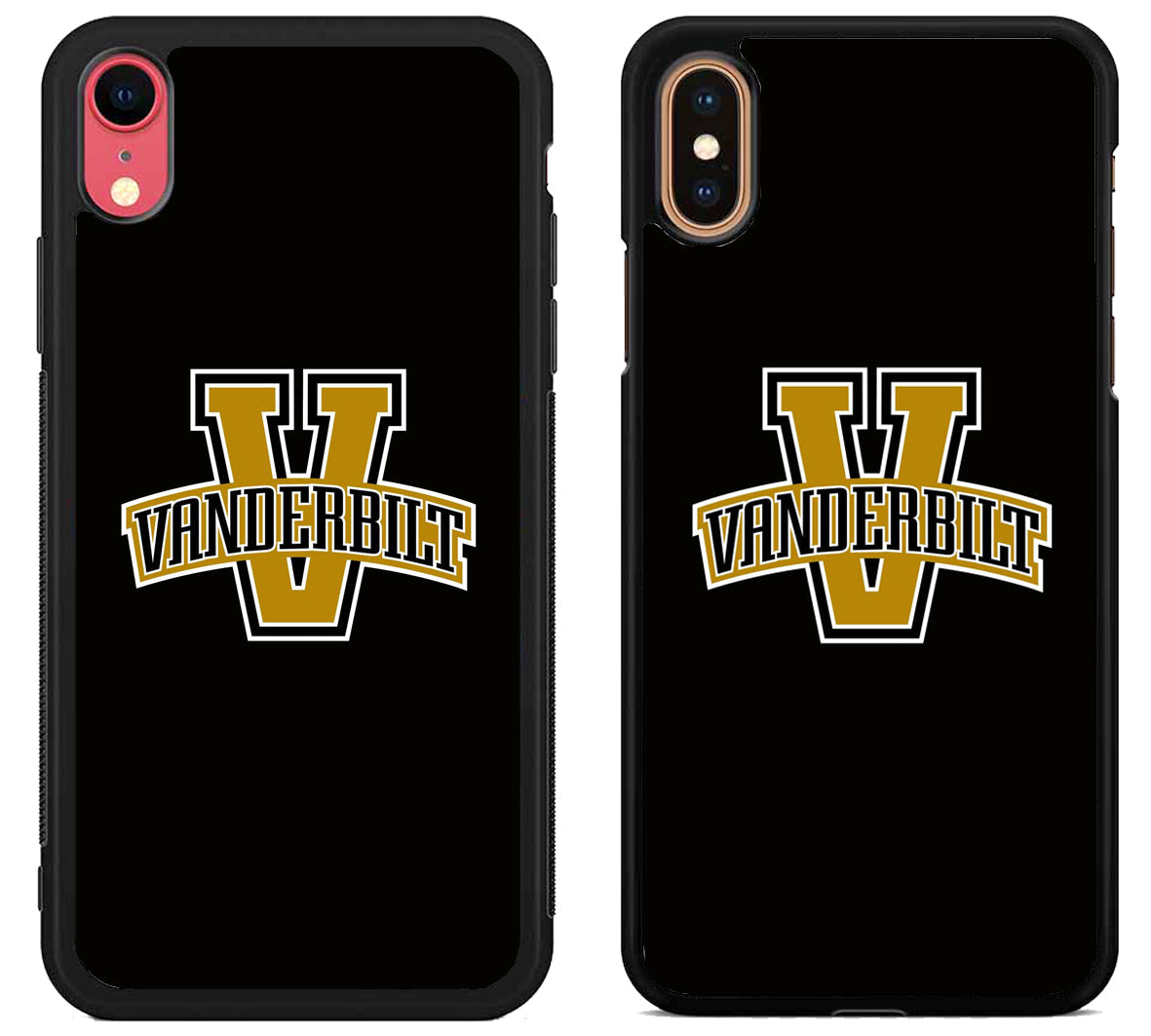 Vanderbilt Commodores Black iPhone X | Xs | Xr | Xs Max Case