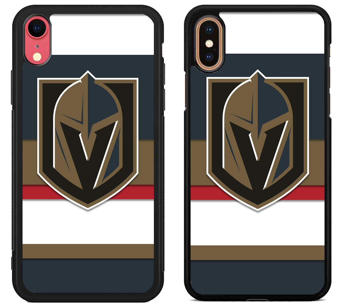 Vegas Golden Knights Stripe iPhone X | Xs | Xr | Xs Max Case