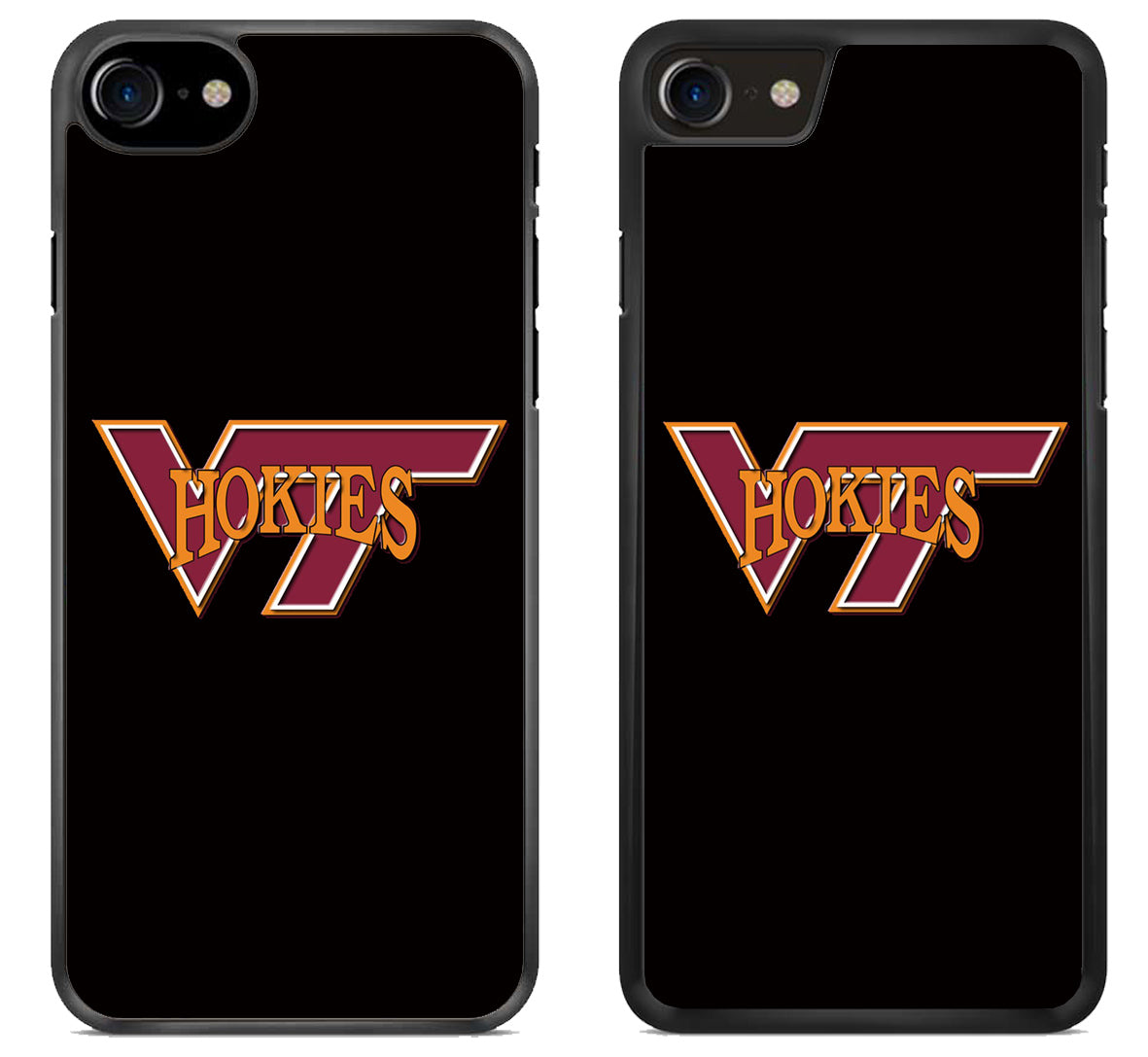Virginia Tech Hokies Black iPhone SE 2020 | iPhone SE 2022 Case