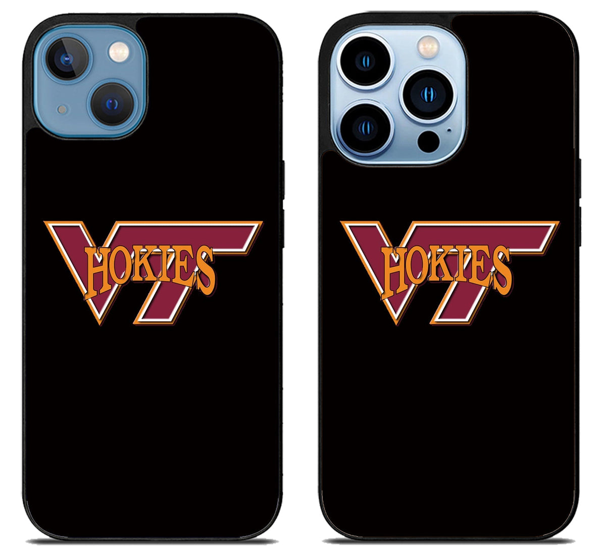 Virginia Tech Hokies Black iPhone 13 | 13 Mini | 13 Pro | 13 Pro Max Case