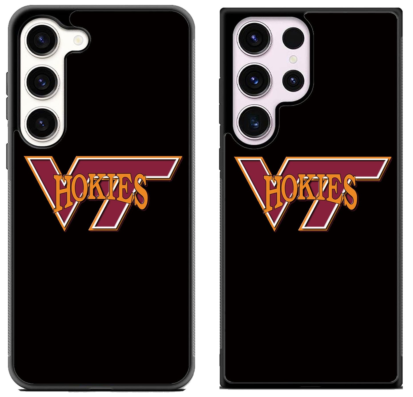 Virginia Tech Hokies Black Samsung Galaxy S23 | S23+ | S23 Ultra Case