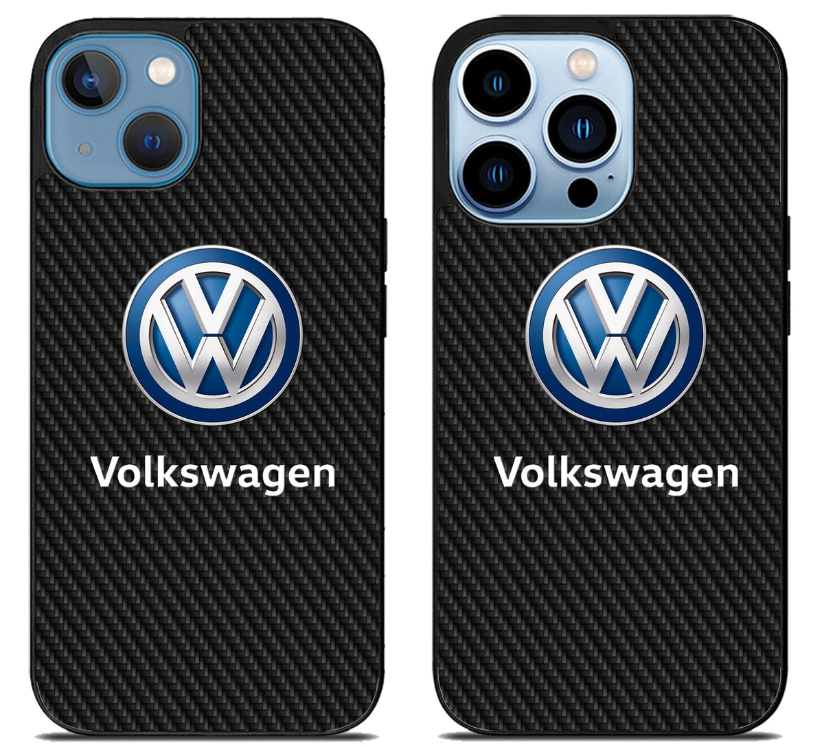 Volkswagen Black Carbon iPhone 13 | 13 Mini | 13 Pro | 13 Pro Max Case