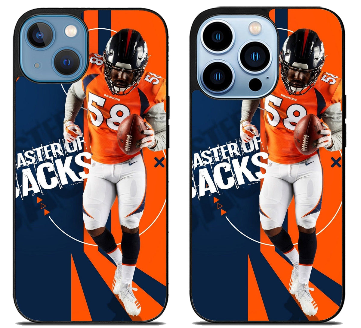 Von Miller Broncos Cover iPhone 13 | 13 Mini | 13 Pro | 13 Pro Max Case